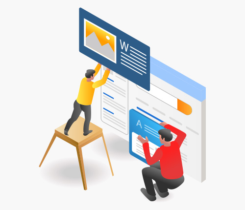 Landing Page Design Infographic
